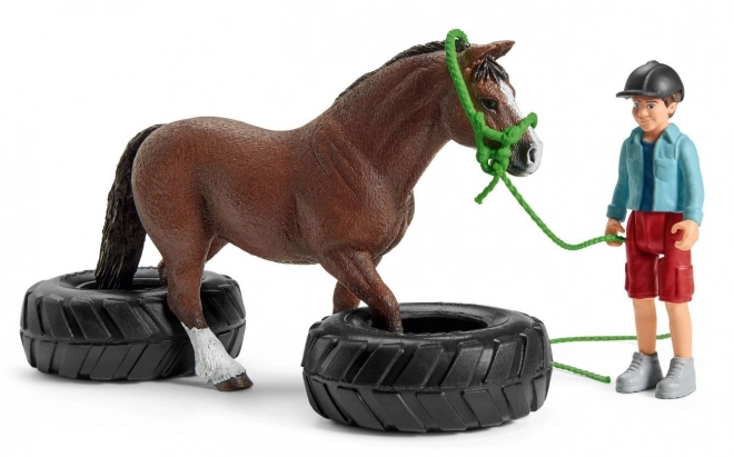 Schleich Farm World Závod v Agility pro Poníky