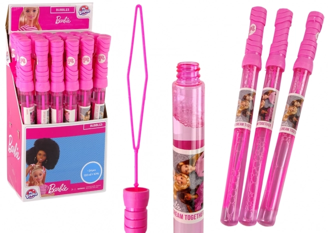 Bublifuk Meč Barbie Růžový 120ml