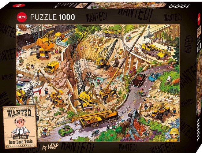 Puzzle HEYE Lamač zámků Tonio 1000 dílků