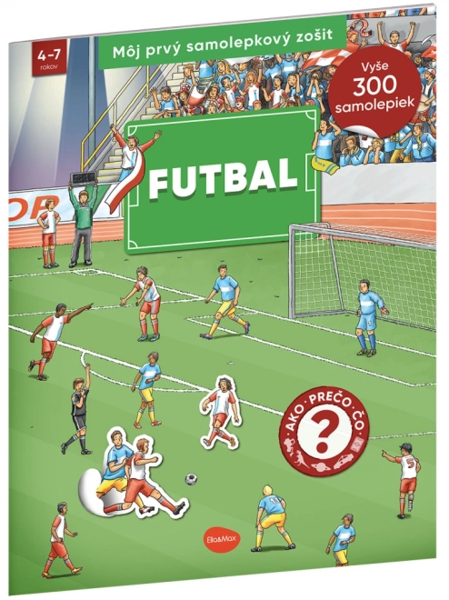 Můj první samolepkový sešit – Fotbal