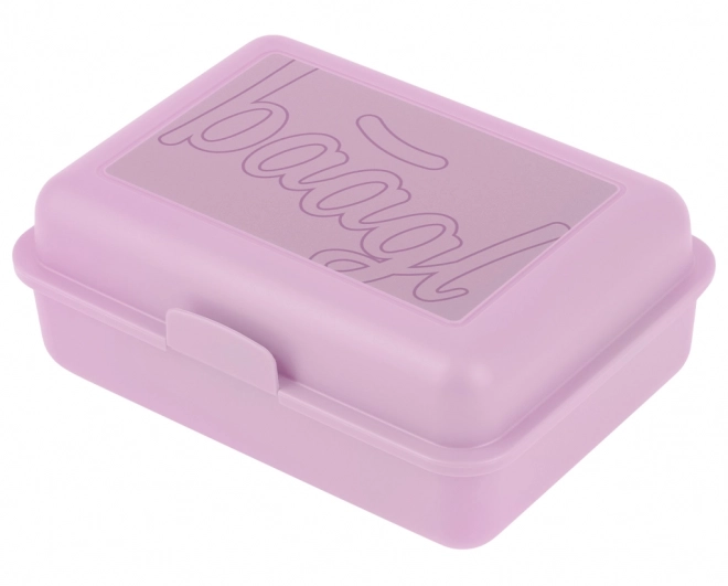 Fialový svačinový box Baagl