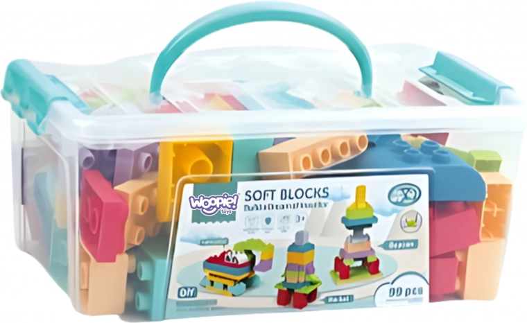 Praktický box s víkem a rukojetí