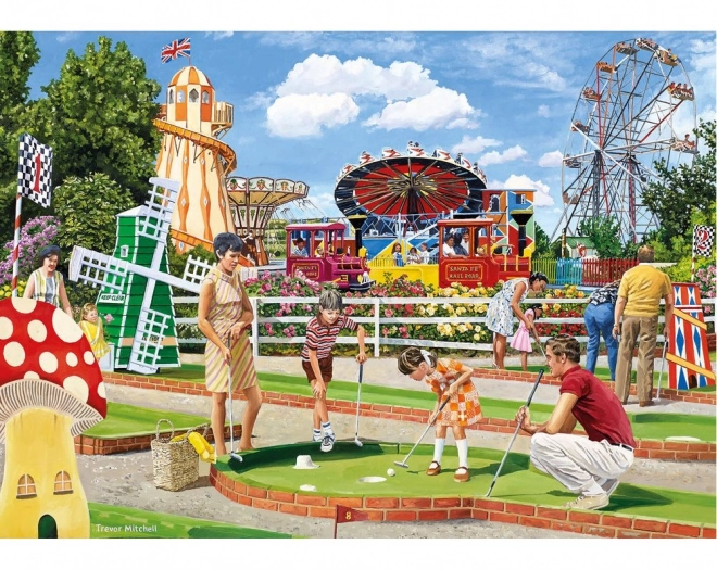 GIBSONS Puzzle Kéž bys tu byl 4x500 dílků