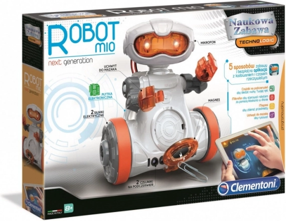 Naukowa Zabawa – robot Mio nové generace v polštině CLEMENTONI
