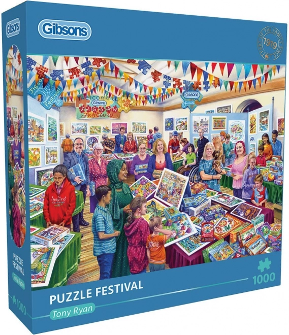 GIBSONS Puzzle Festival 1000 dílků