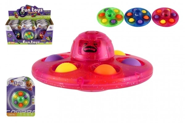 Barevný antistresový spinner