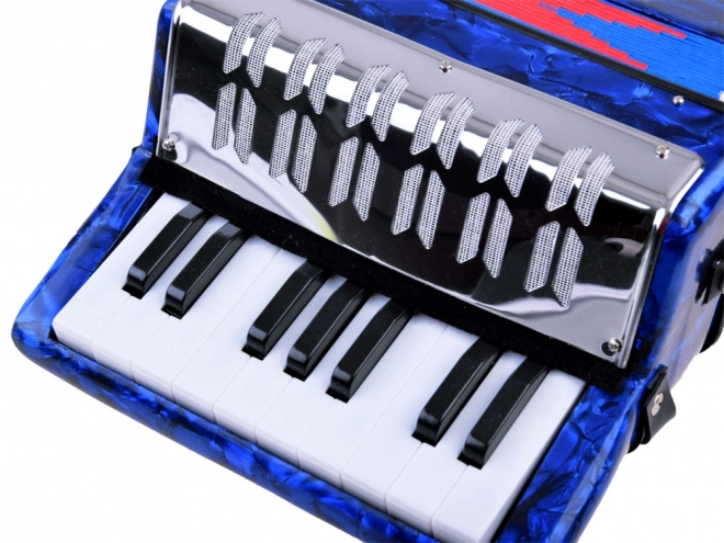 Velký hudební akordeon pro děti harmonie IN0148 – Tmavě modrá