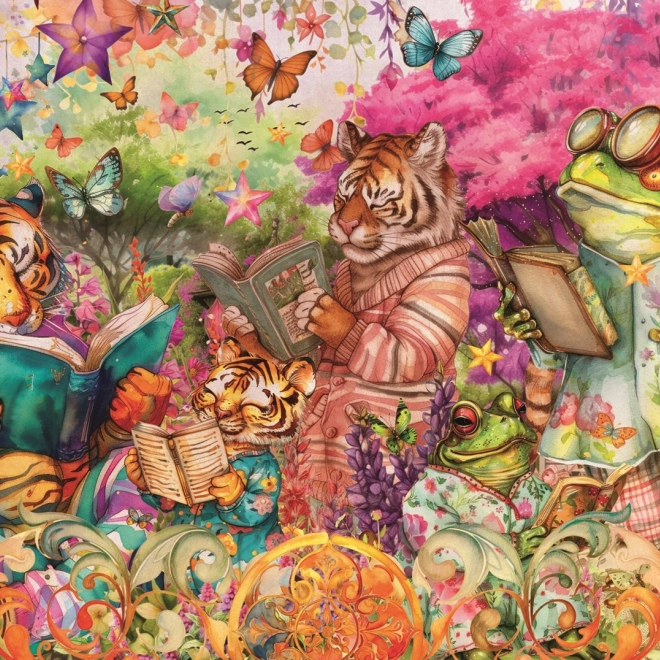Puzzle Knižní klub 1000 dílků Ravensburger
