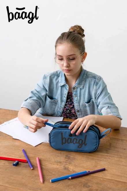 Studentský penál Ocean Blue