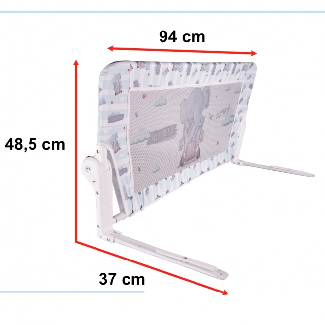 Bezpečnostní zábrana do postele 90 cm – Slon