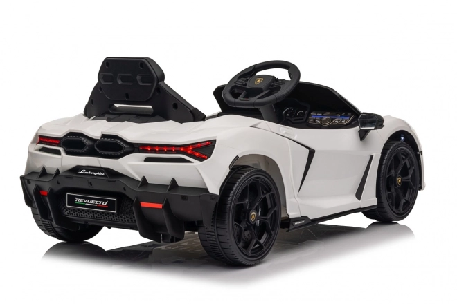 Dětský elektrický vůz Lamborghini Revuelto bílý