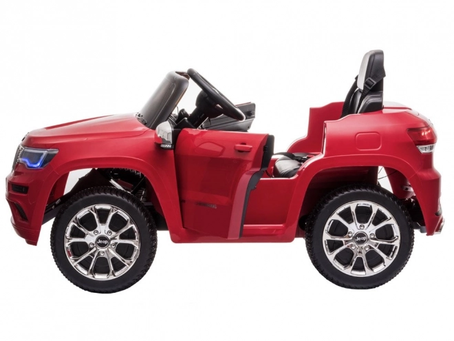 Dětské auto na akumulátor Jeep Grand Cherokee – Lakovaná červená