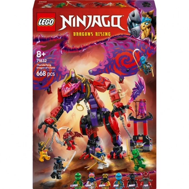 LEGO Ninjago 71832 Drak chaosu Kiełogrzmot