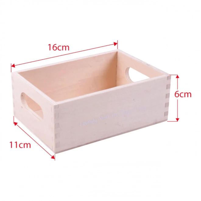 Dřevěná krabička na potraviny od Bigjigs Toys