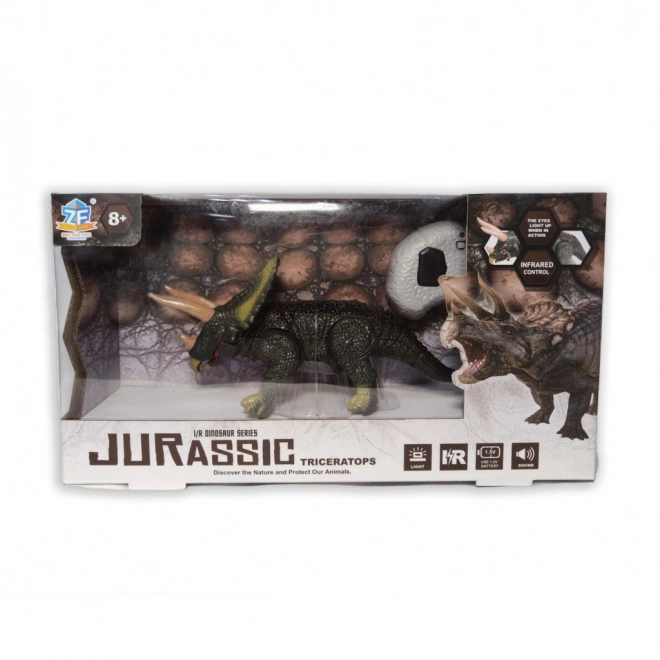 Dinosaurus Triceratops na dálkové ovládání