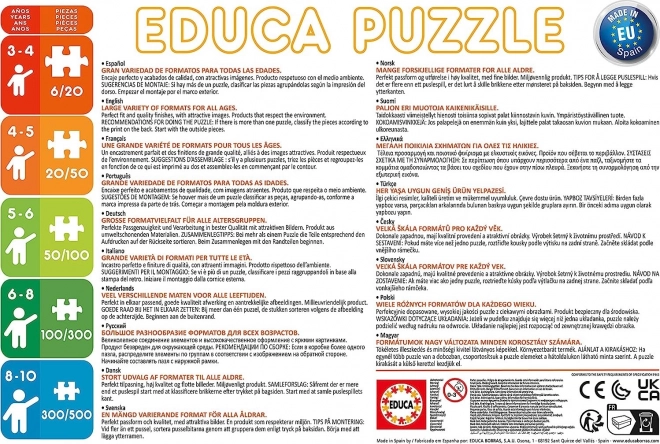 Educa Puzzle Lesní příběhy 2x48 dílků