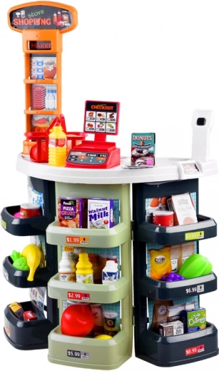 Realistická pokladna se skenerem