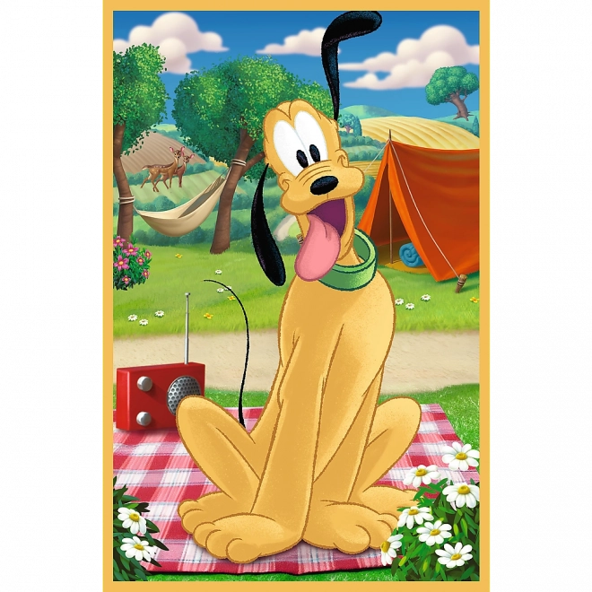 Puzzle - myšky na prázdninách
