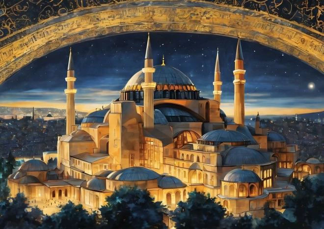 ART PUZZLE Puzzle Hagia Sofia 1000 dílků