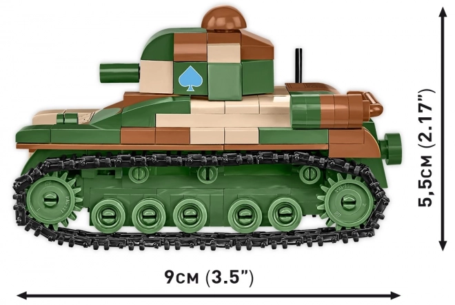 Kostky tanku Renault R-35 z období 2. světové války