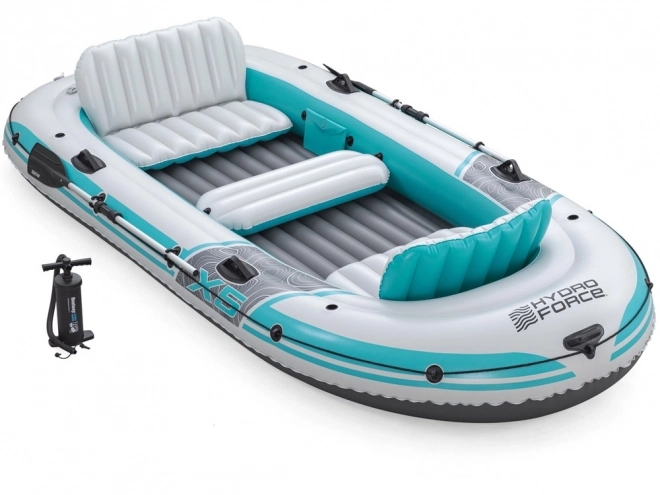Bestway nafukovací ponton pro 5 osob 364 x 166 cm 65159 Modrá barva