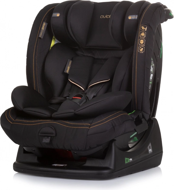 CHIPOLINO Autosedačka Aviato i-Size 40-150cm – Obsidian