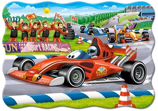 Puzzle Racing Bolide 30 dílků