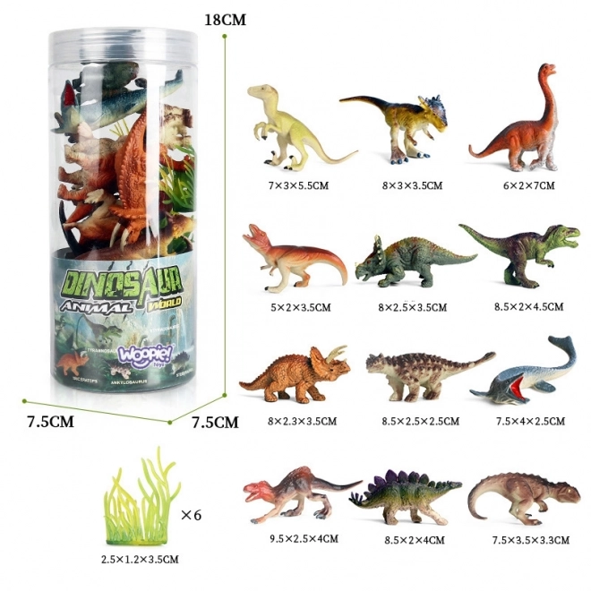 Sada figurek dinosaurů WOOPIE