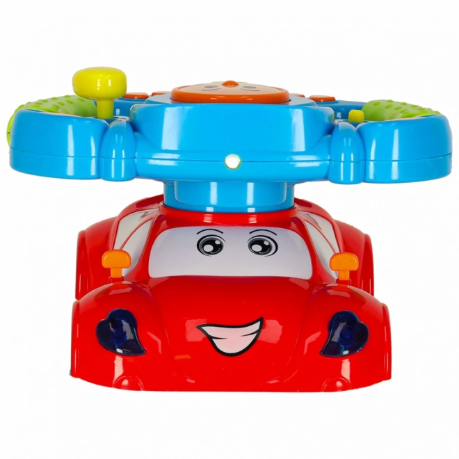 Interaktivní dětský volant simulátor s hudbou a světly