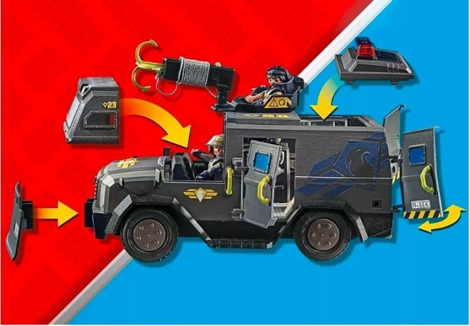 City Action terénní vozidlo speciální jednotky