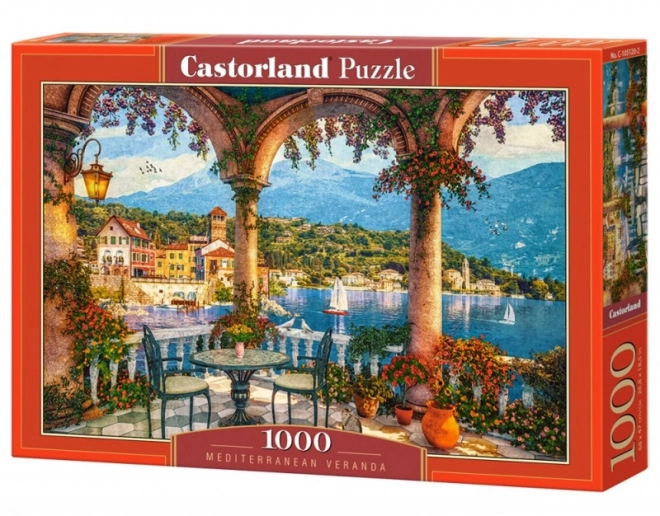 Puzzle 1500 prvků Středomořská veranda