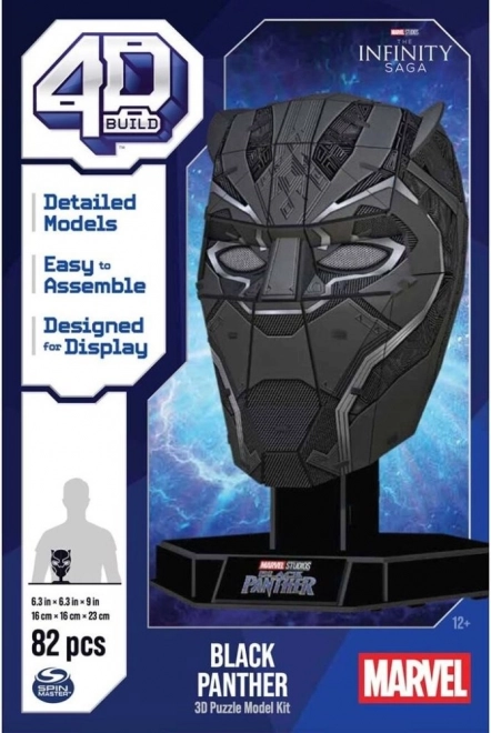 Fdp 4d puzzle marvel black panther