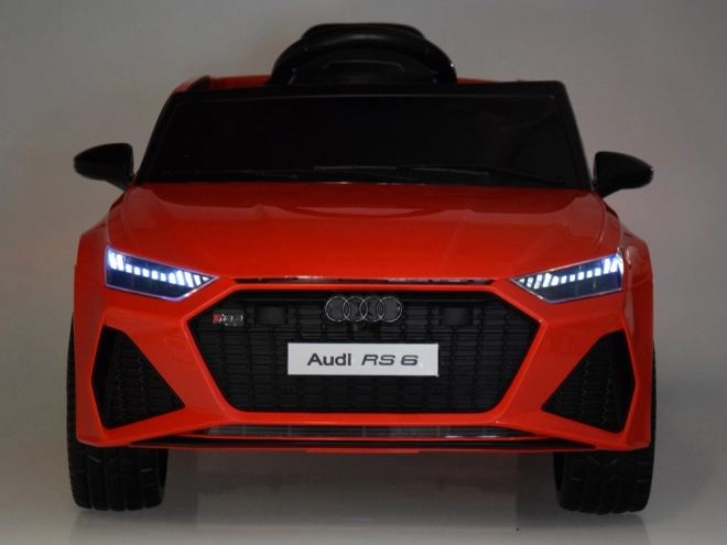 Elektrické auto pro děti Audi RS 6 – Červená