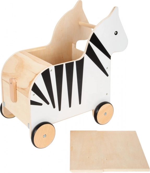 Small foot Box na hračky Zebra „Wildlife“
