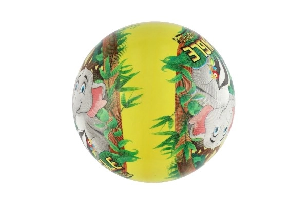 Míč zvířátka z jungle 23 cm
