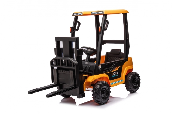 Dětský elektrický vysokozdvižný vozík JCB