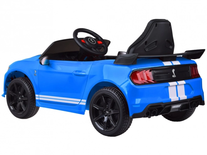 Auto na akumulátor Ford Mustang Shelby pro děti – Modrá