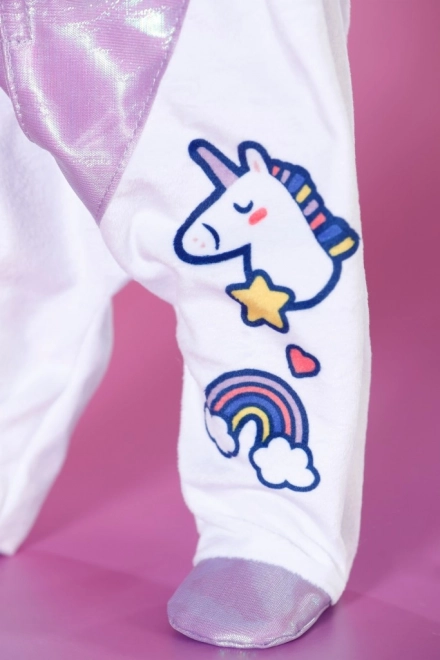Kostým jednorožec pro panenku BABY born 43 cm