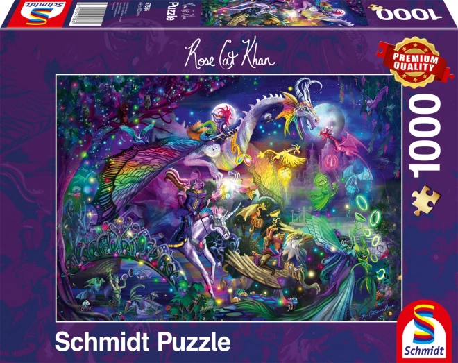 Letní noční cirkus puzzle 1000 dílků