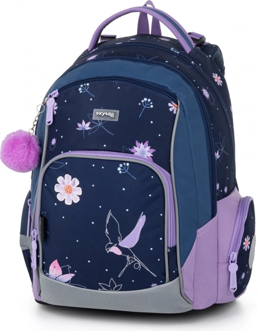 OXYBAG Školní set 3ks OXY GO Květiny