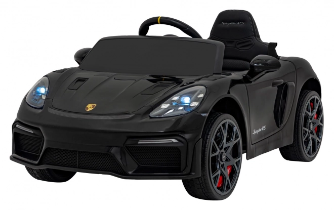 Dětské auto Porsche 718 – Černé