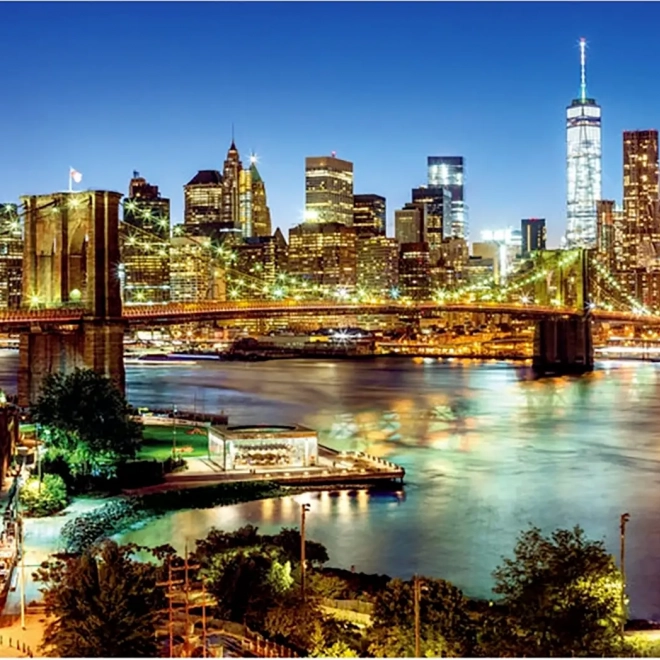 Puzzle Světla nad Brooklynským mostem 6000 dílků
