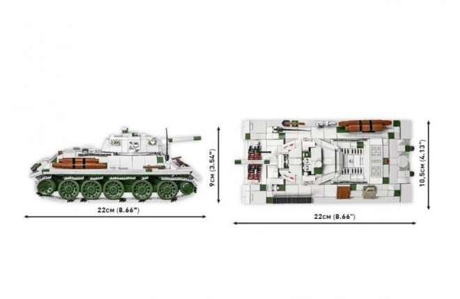 T34-76 Tankové bloky 1941-42 model 852 kusů