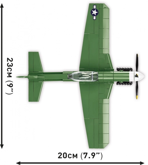 Stavebnice letadla P-51D Mustang COBI