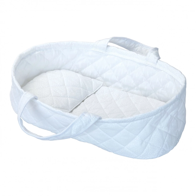 Petitcollin Přenosná taška bílá (pro panenku do 36 cm)