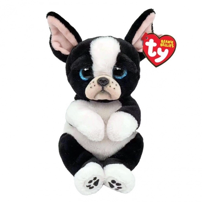 Ty Černobílý psí maskot Tink 15 cm