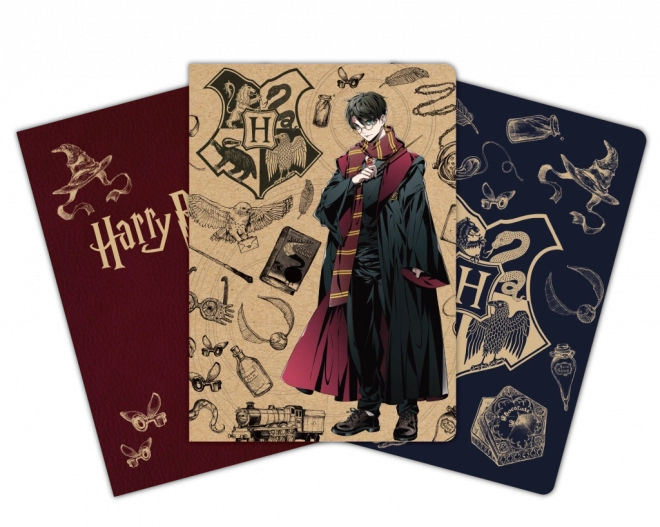 Sada bloků Harry Potter A6 - Bradavická čarodějnice