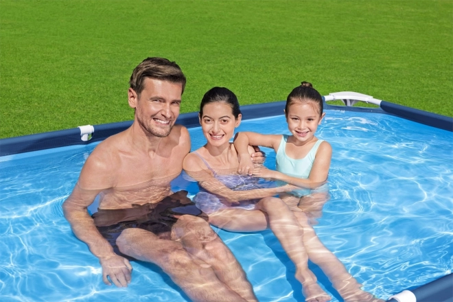 DeluxeJr Steel Pro Rack Pool 259x170x61 BESTWAY pro zahradu