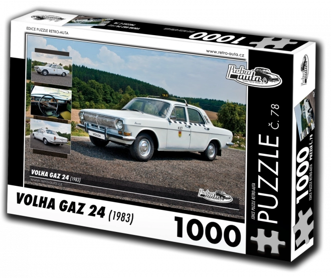 RETRO-AUTA puzzle Volha GAZ 24