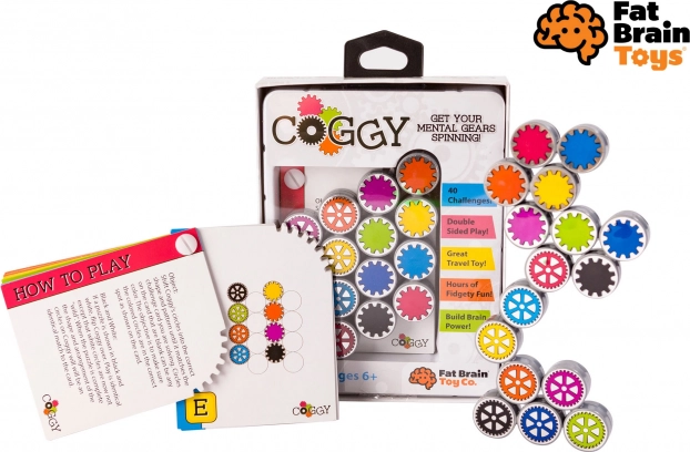 Hlavolam FAT BRAIN Coggy – cestovní skládačka s 16 dílky